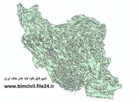 شیپ فایل خاک کل ایران